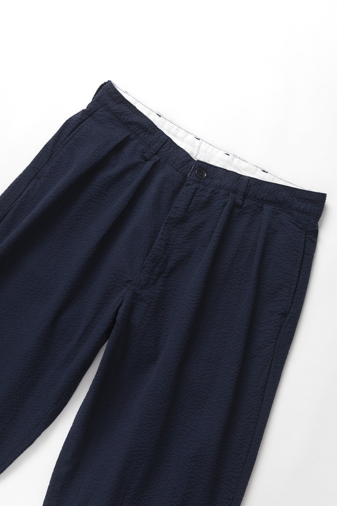 Seersucker Part Timer Pant - Dark Navy