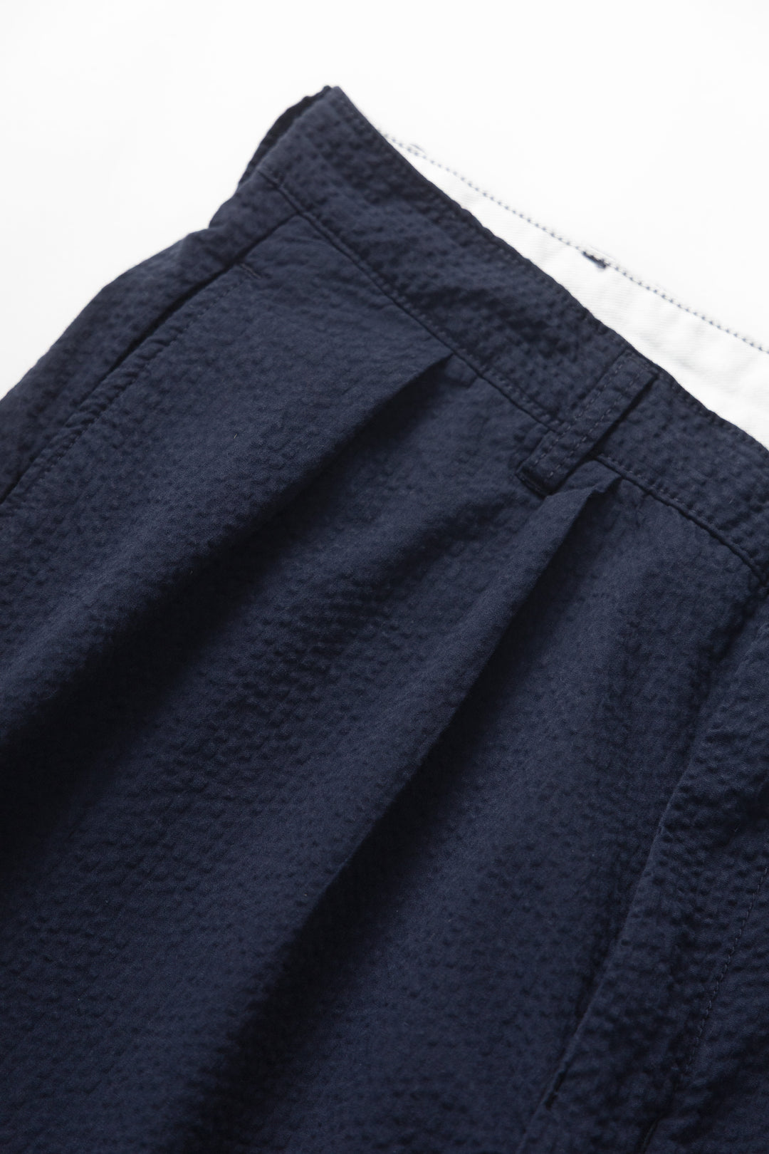 Seersucker Part Timer Pant - Dark Navy