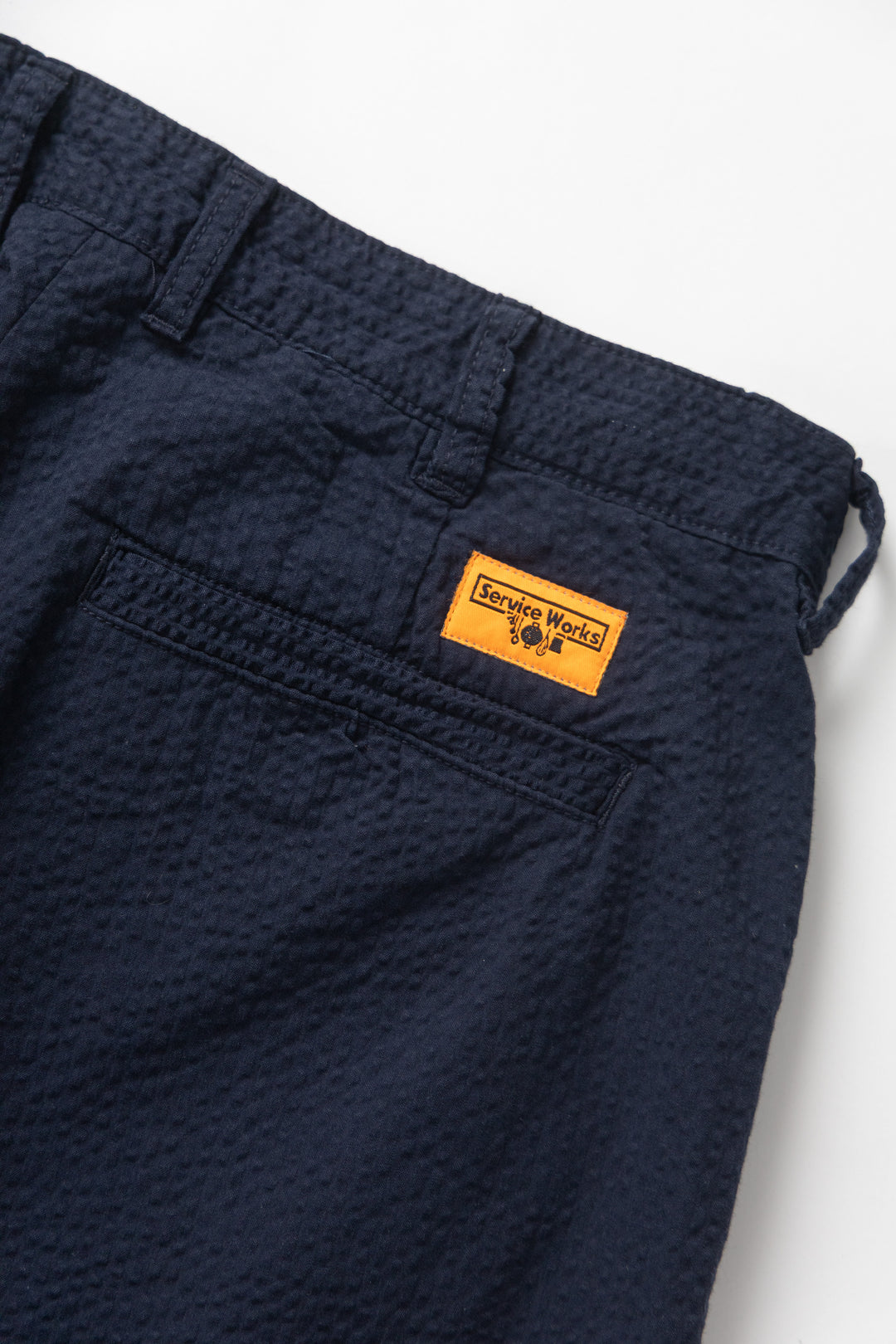 Seersucker Part Timer Pant - Dark Navy