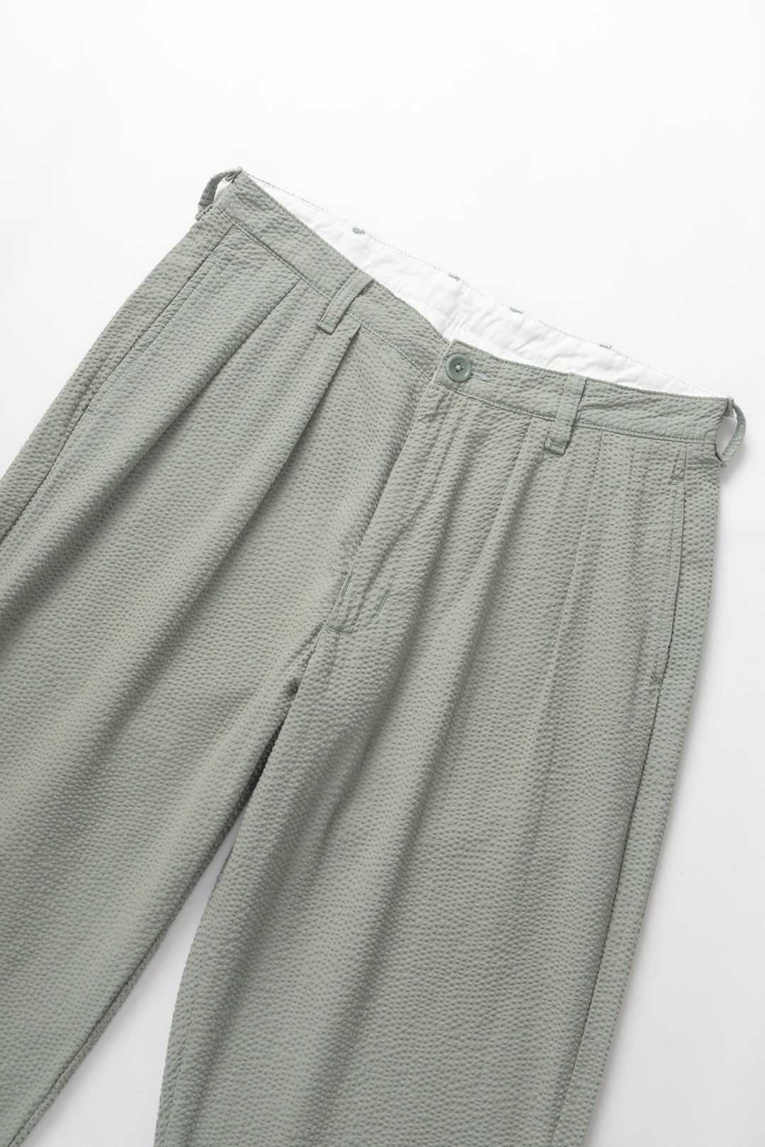 Seersucker Part Timer Pant - Sage