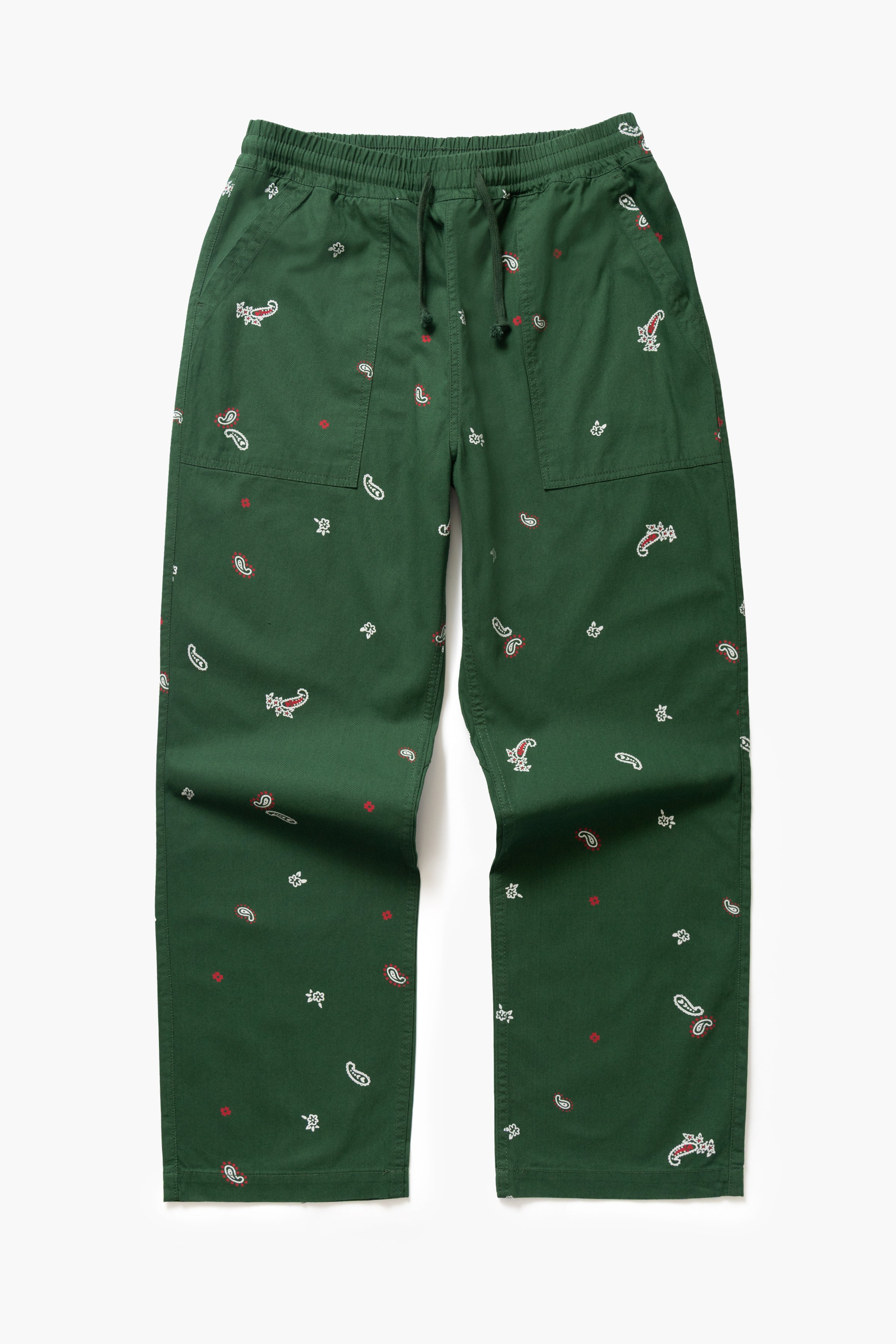 Service Works - Paisley Chef Pants - Forest – Service Works London