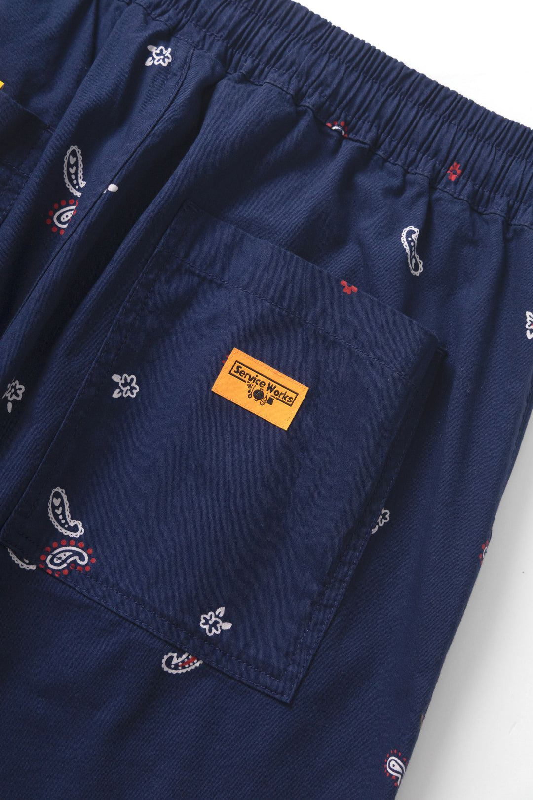 Paisley Chef Pants - Royal