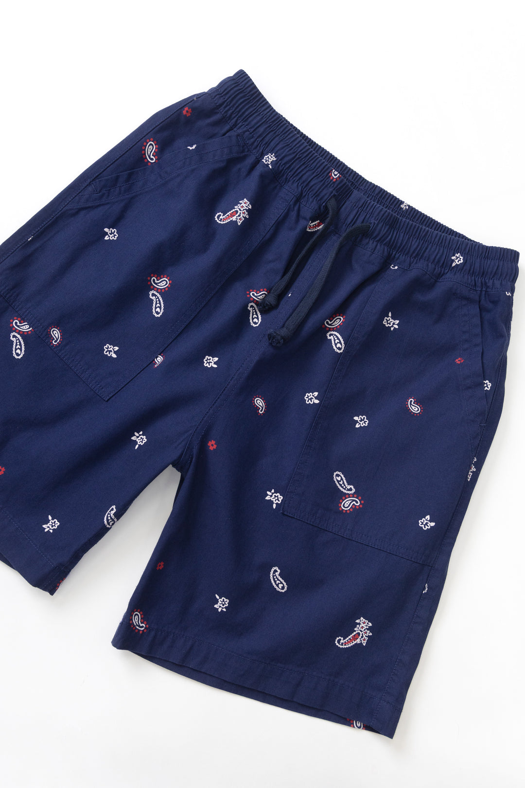 Paisley Chef Shorts - Royal