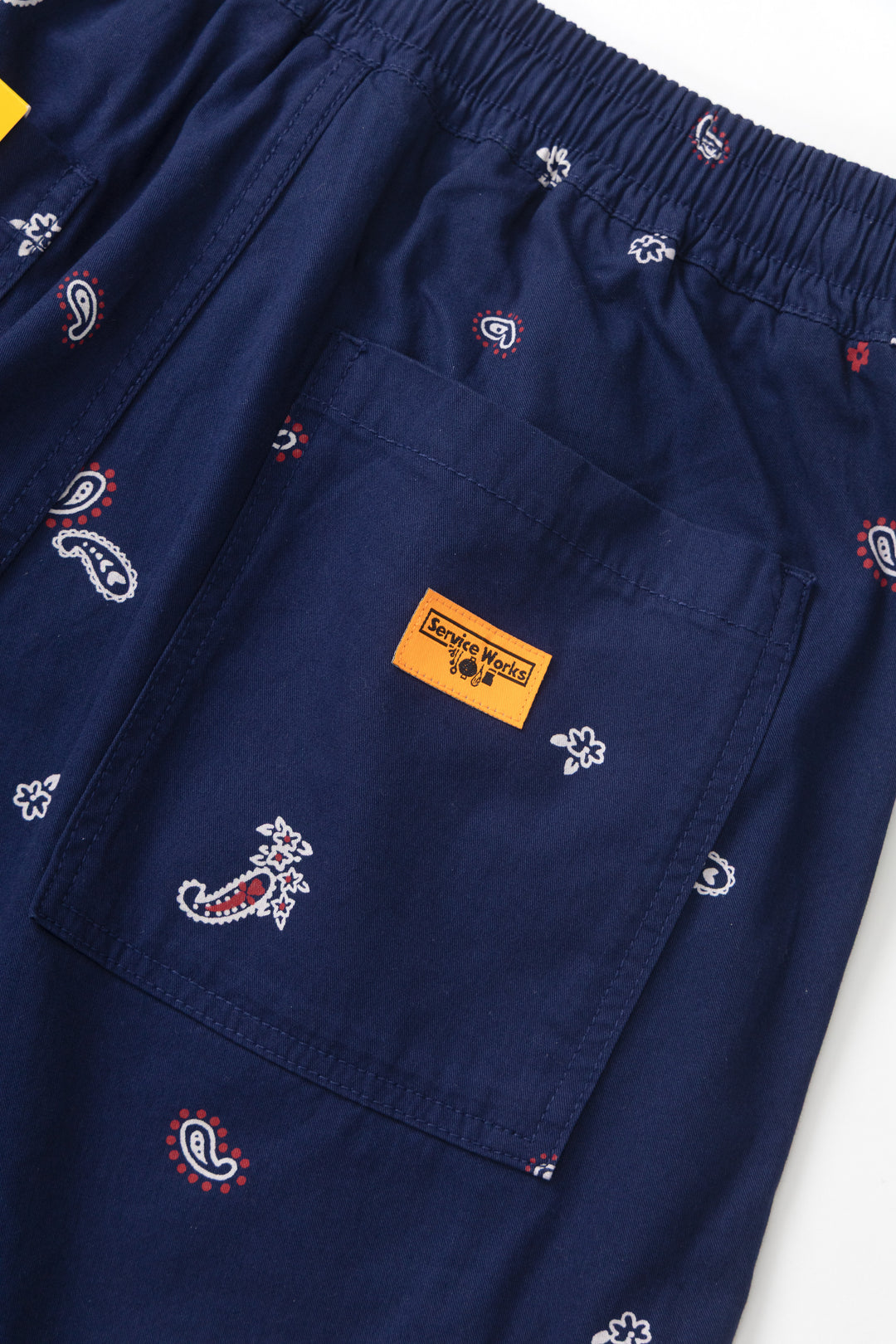 Paisley Chef Shorts - Royal