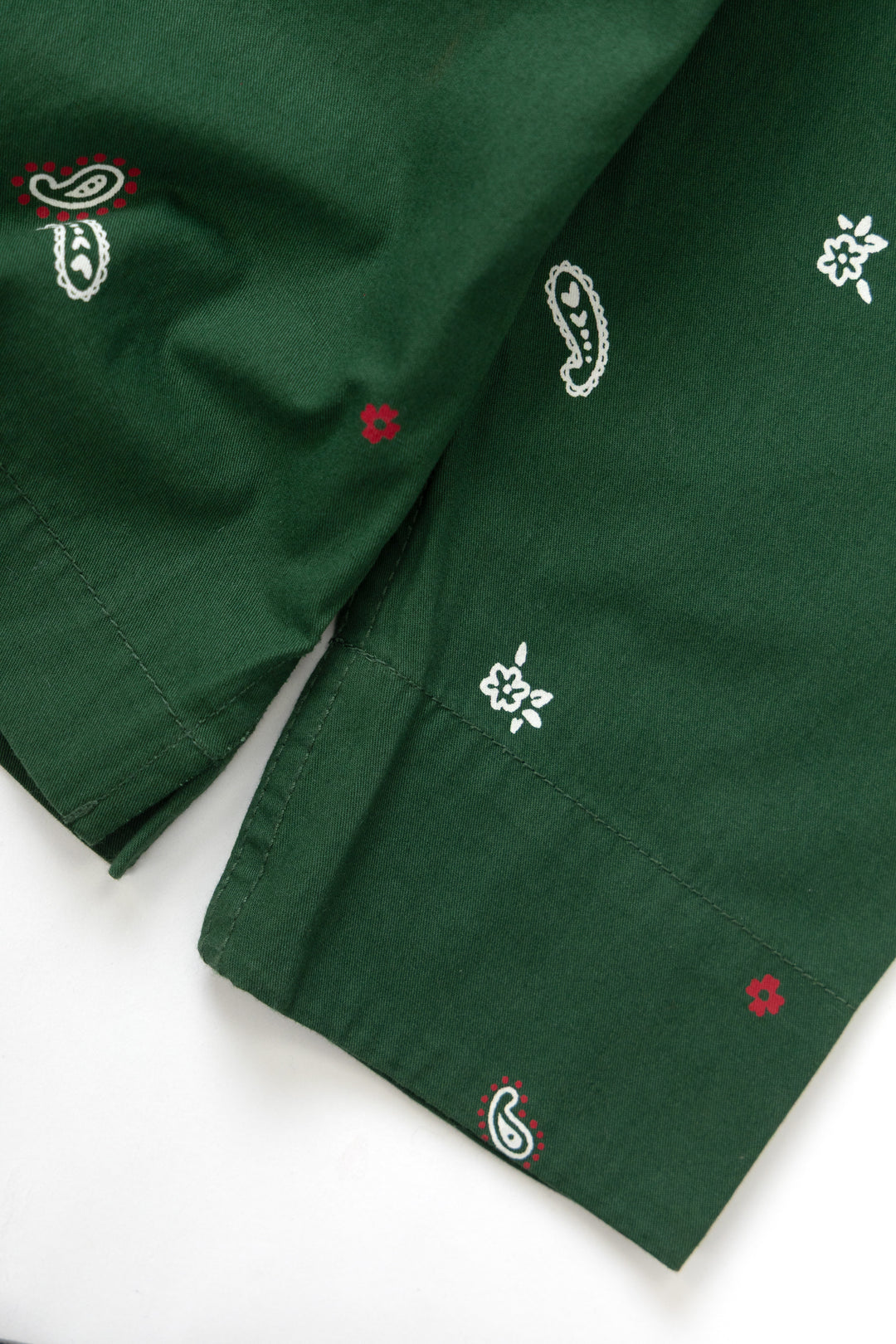 Paisley Front Of House Jacket - Forest