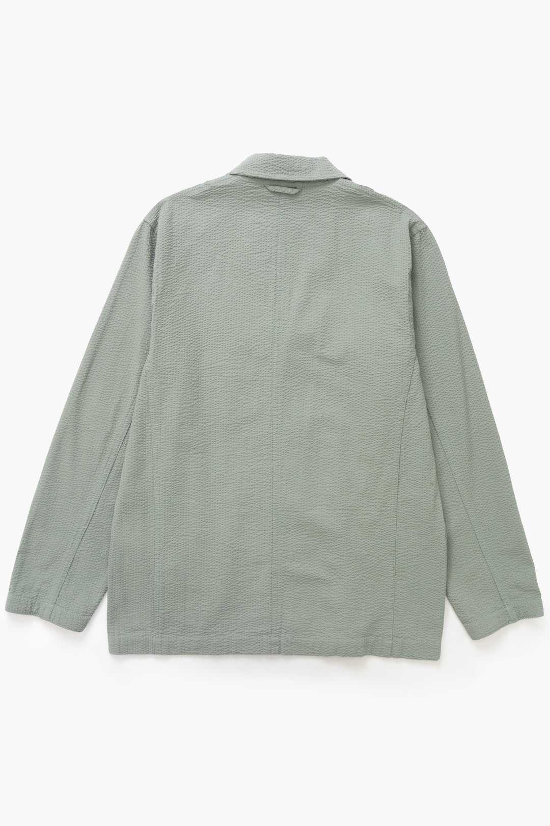 Seersucker Server Suit Jacket - Sage