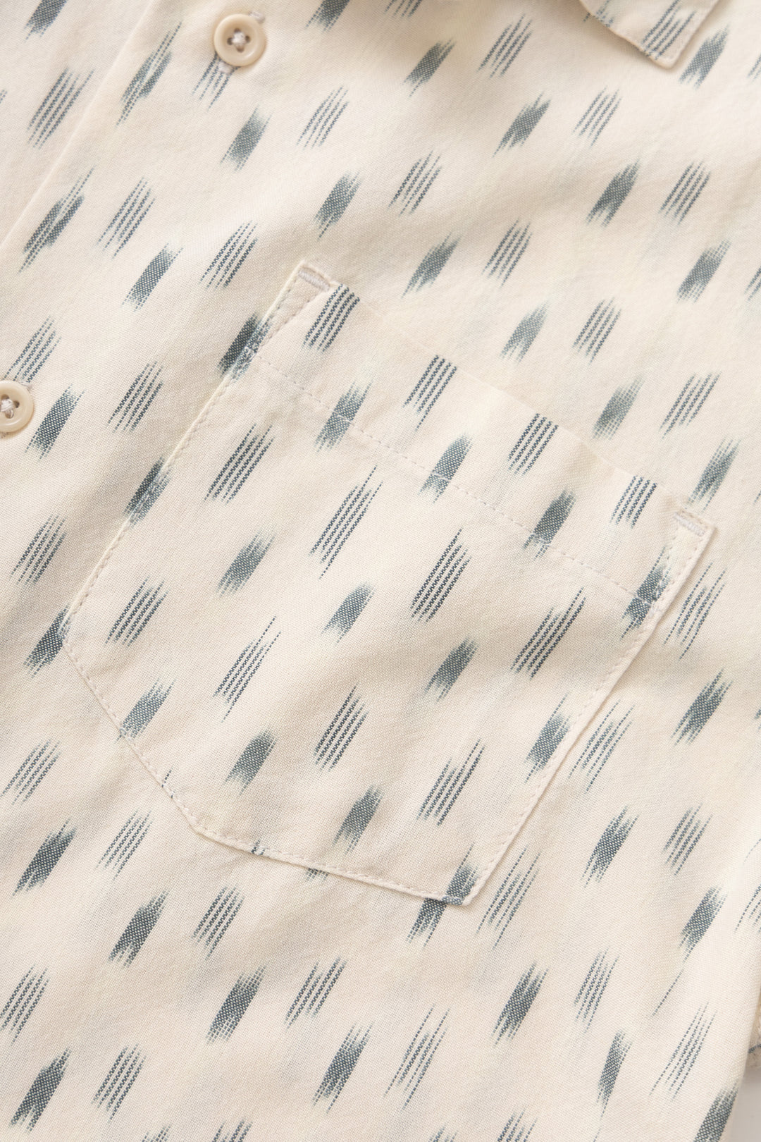 Ikat Shirt - White