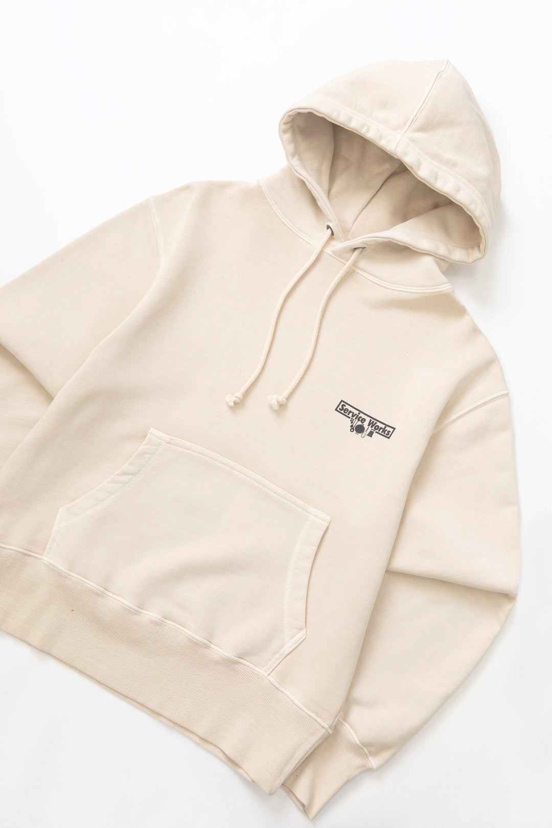 Loopback Hoodie - Natural