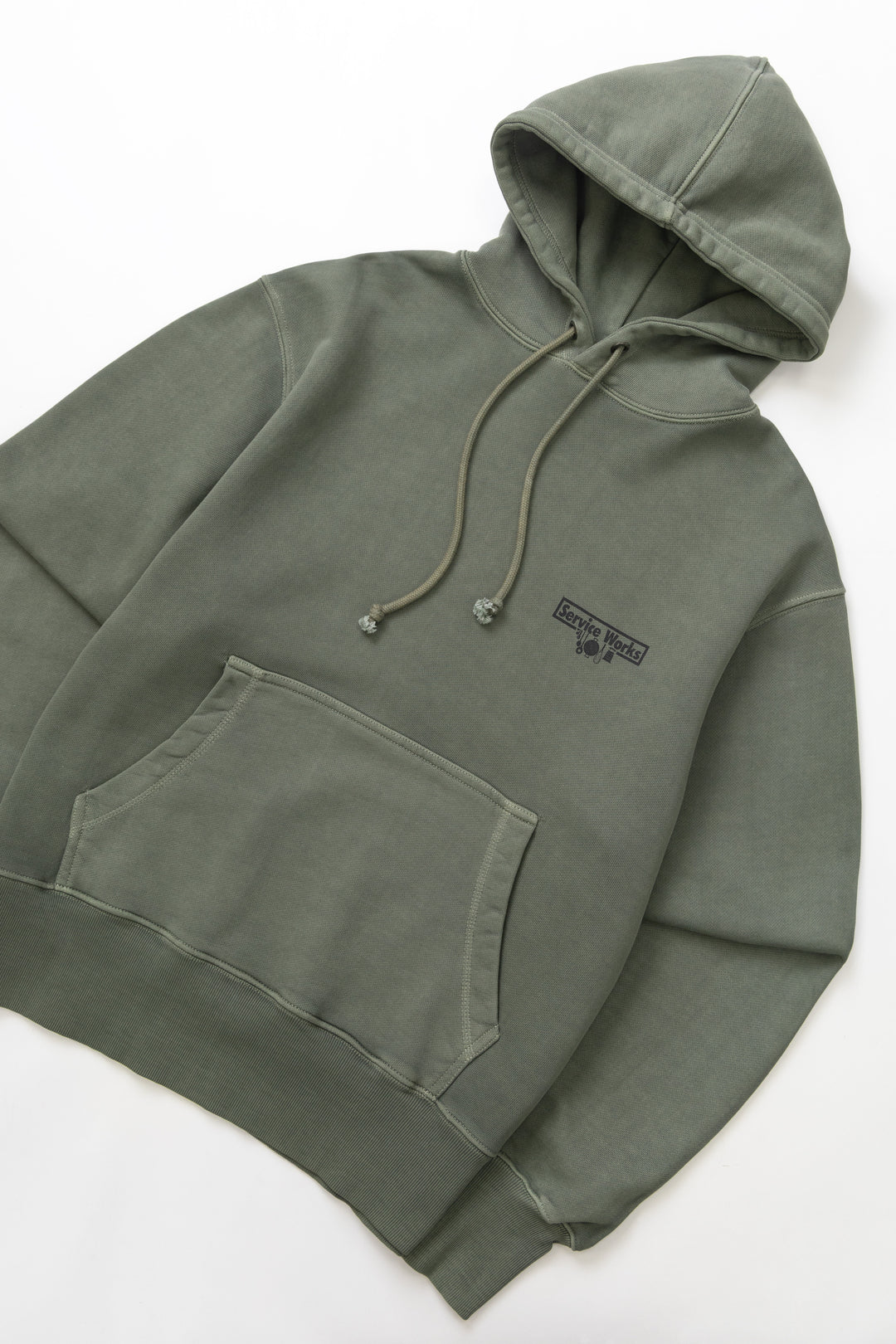 Loopback Hoodie - Olive
