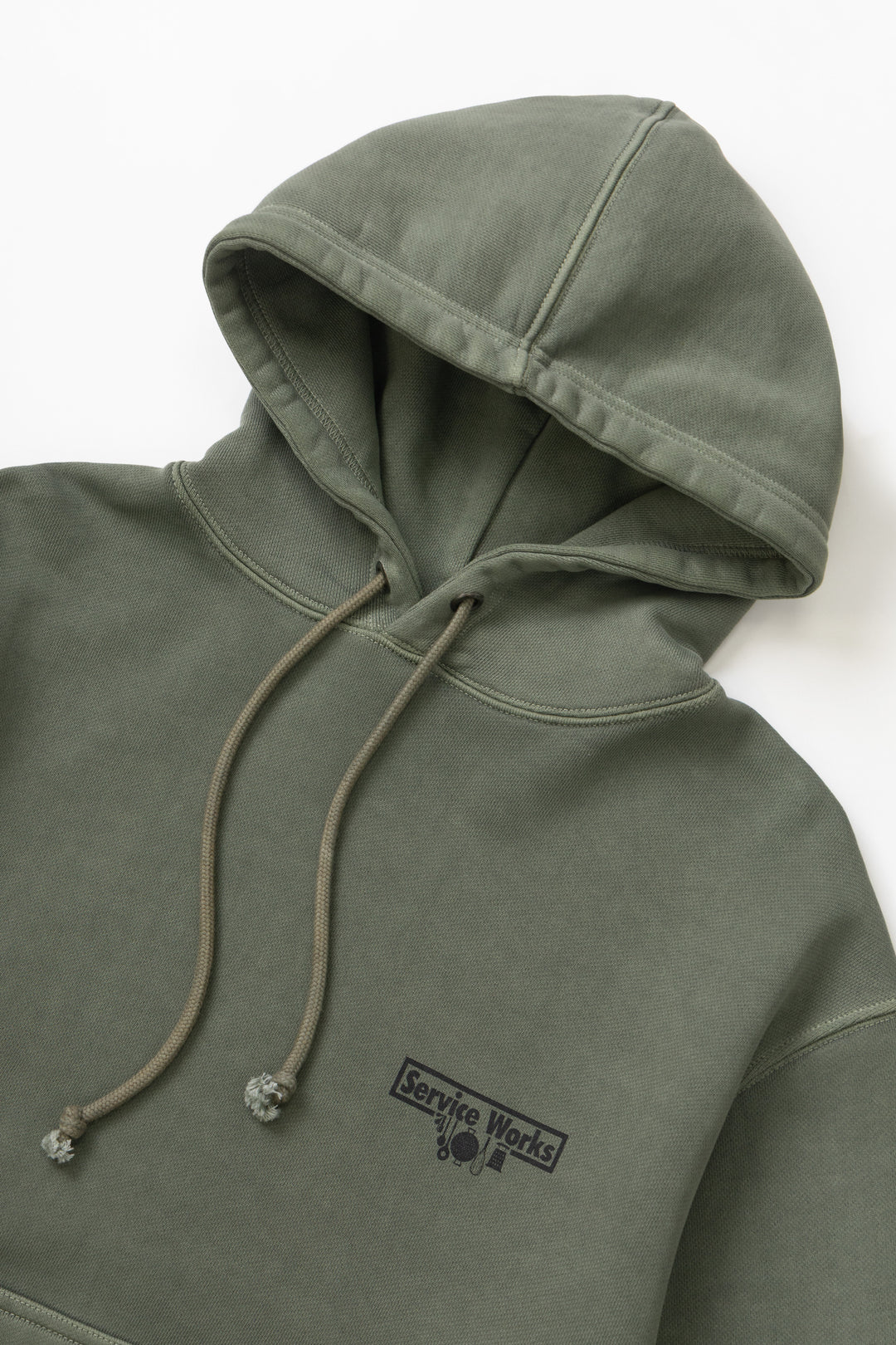 Loopback Hoodie - Olive
