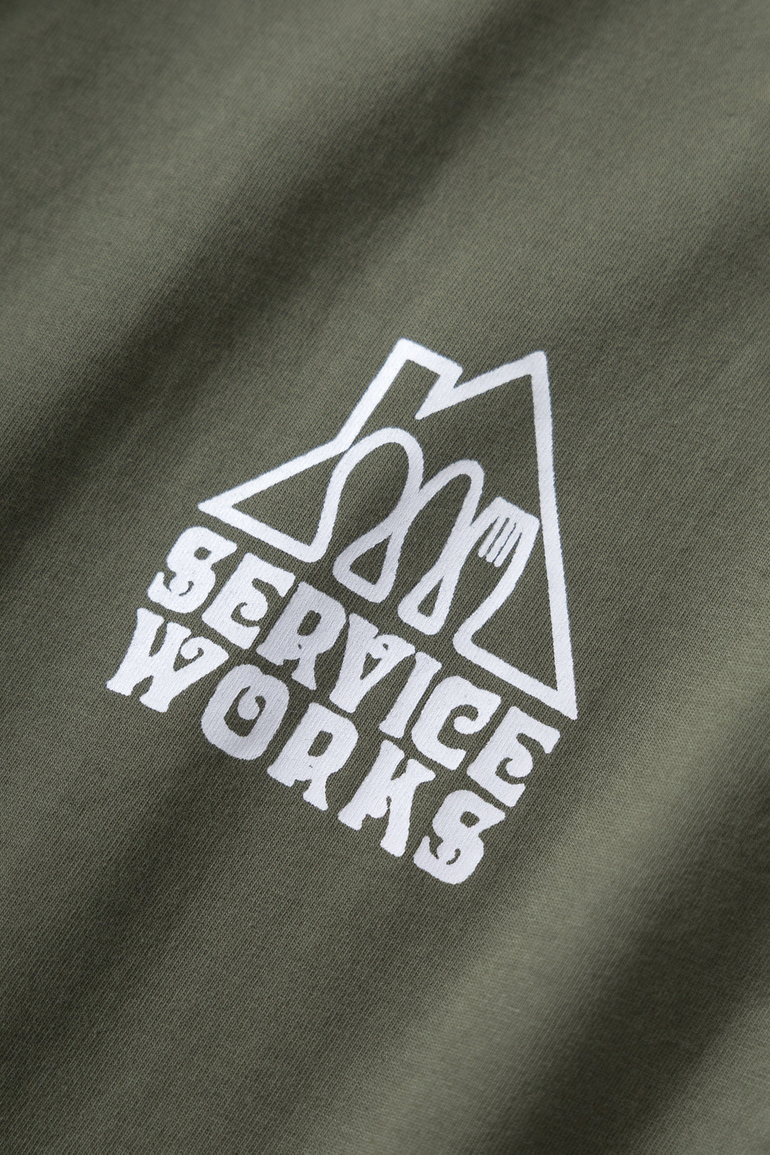 Home Comforts Tee - Olive