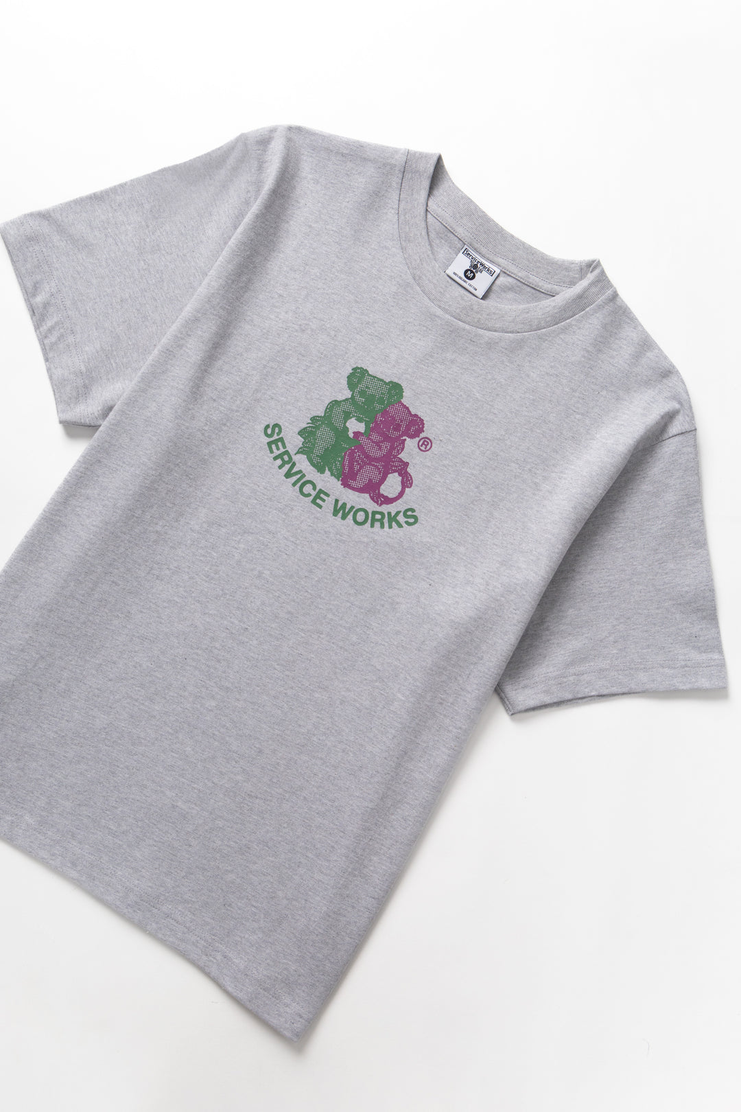 Family Fruit Tee - Heather Grey