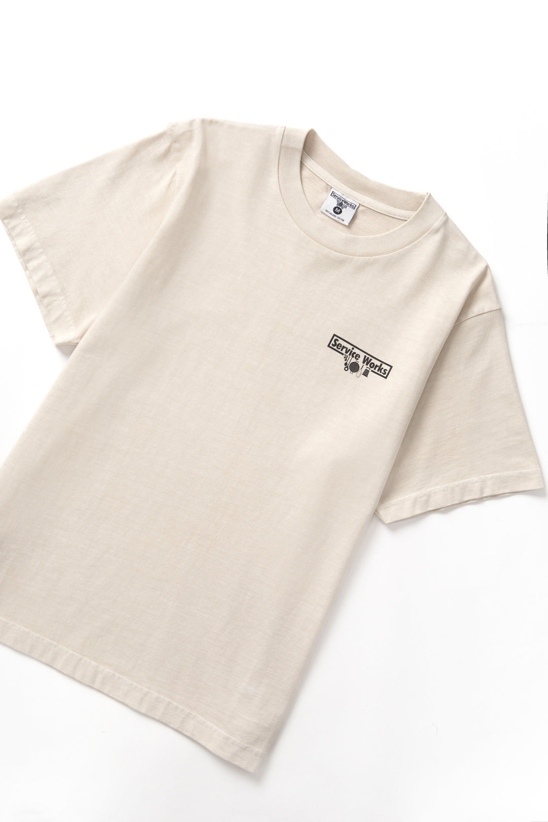 Pigment Dyed Trademark Tee - Natural