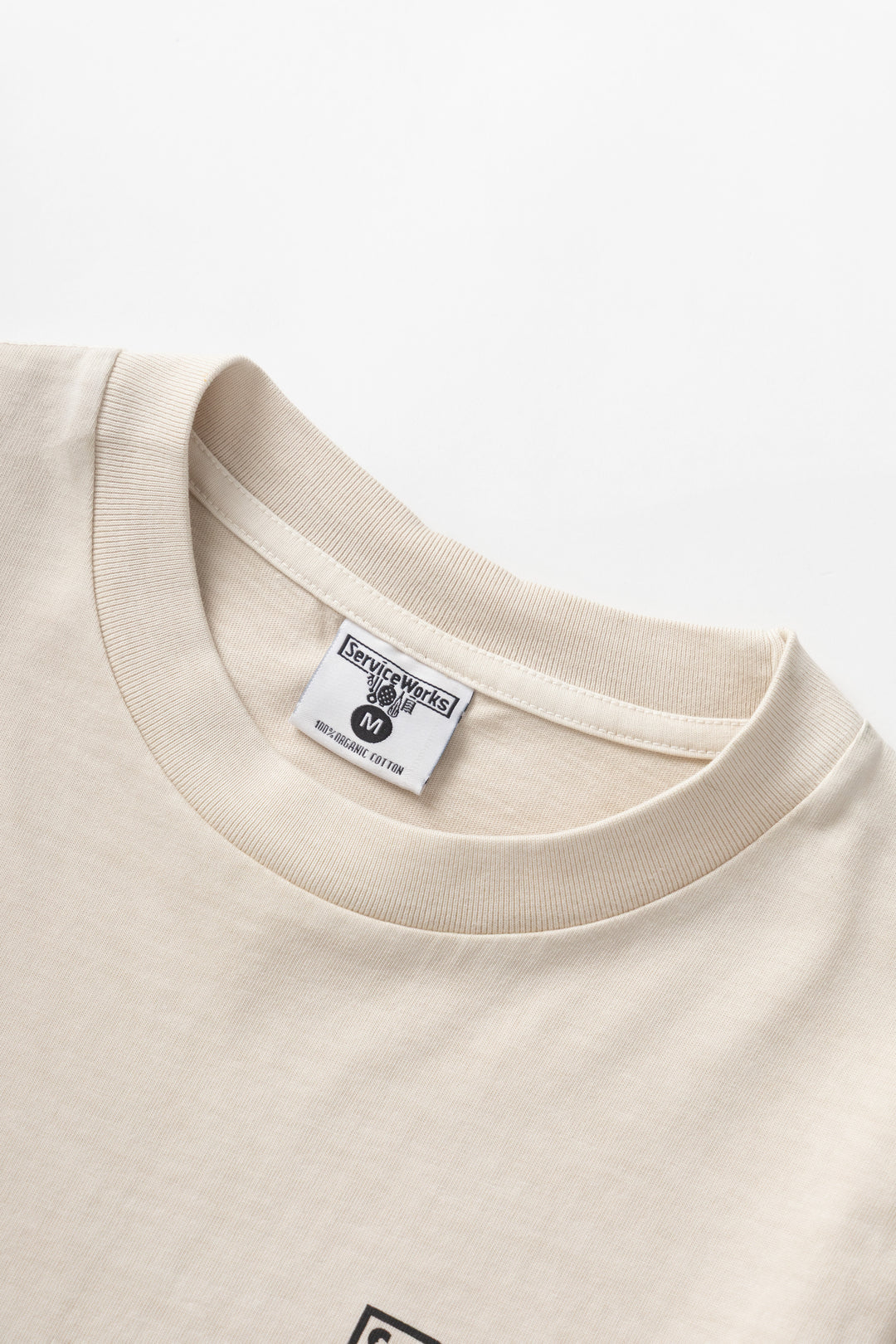 Pigment Dyed Trademark Tee - Natural