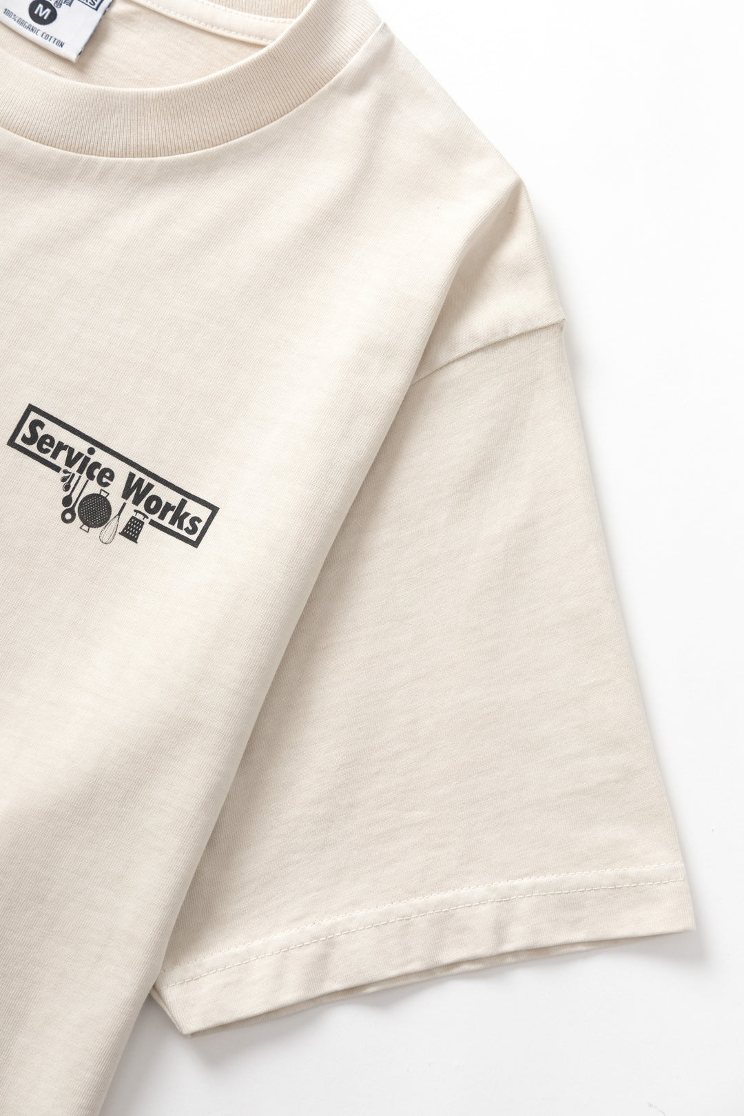 Pigment Dyed Trademark Tee - Natural