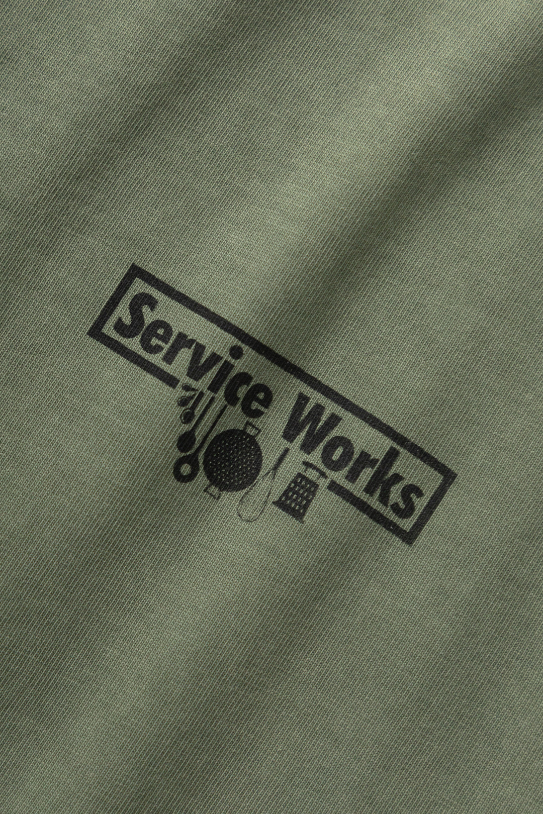 Pigment Dyed Trademark Tee - Olive
