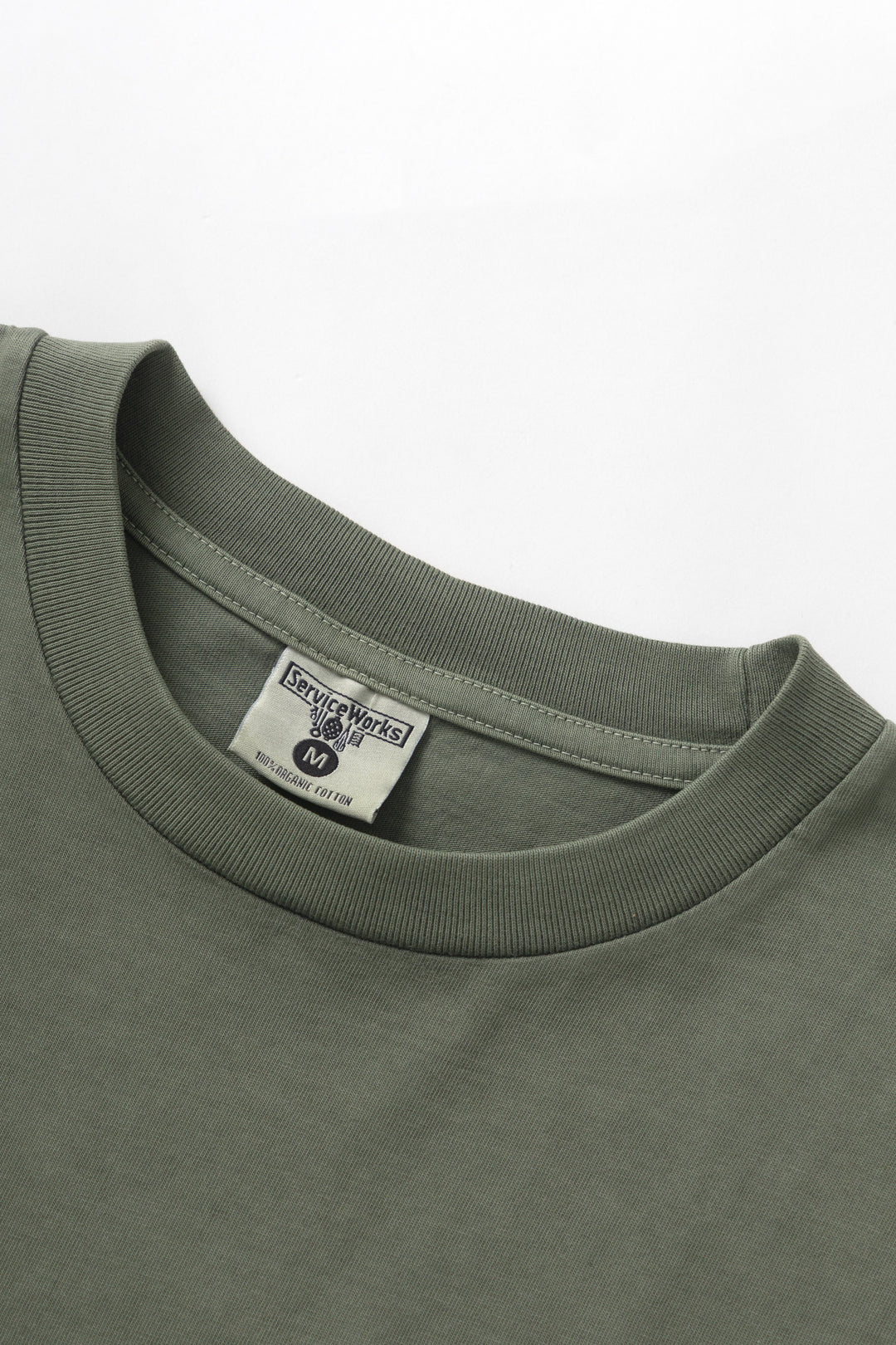 Pigment Dyed Trademark Tee - Olive