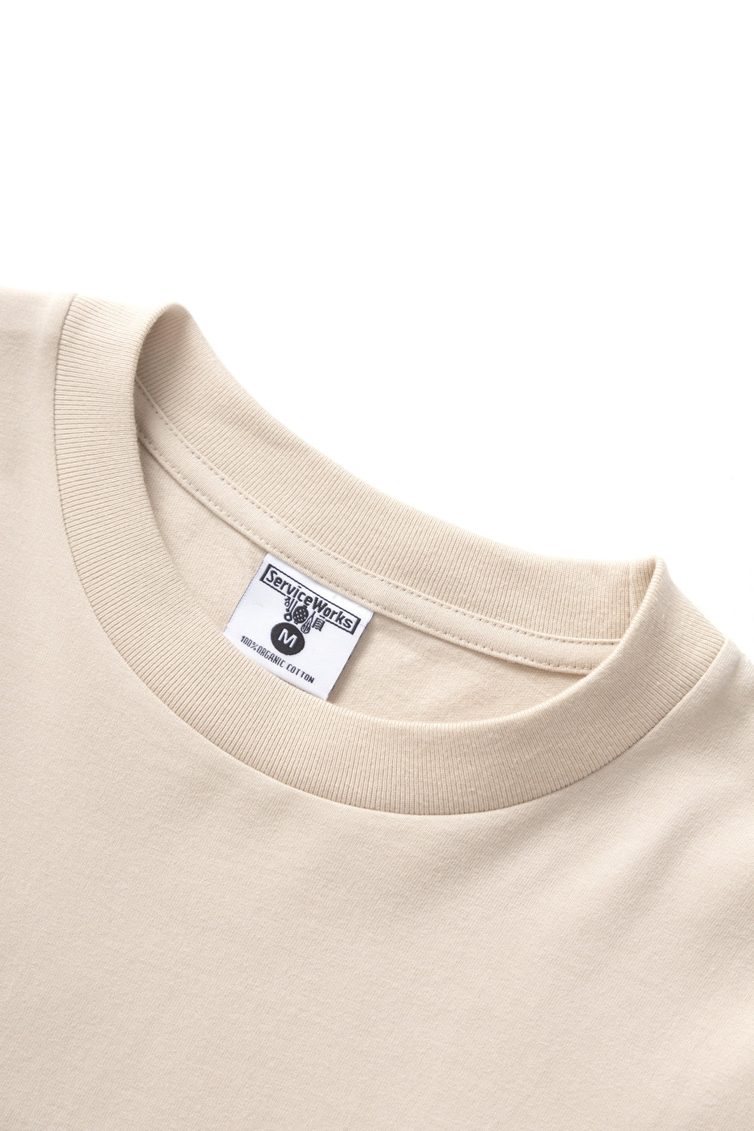 Bootleg Long Sleeve Tee - Natural