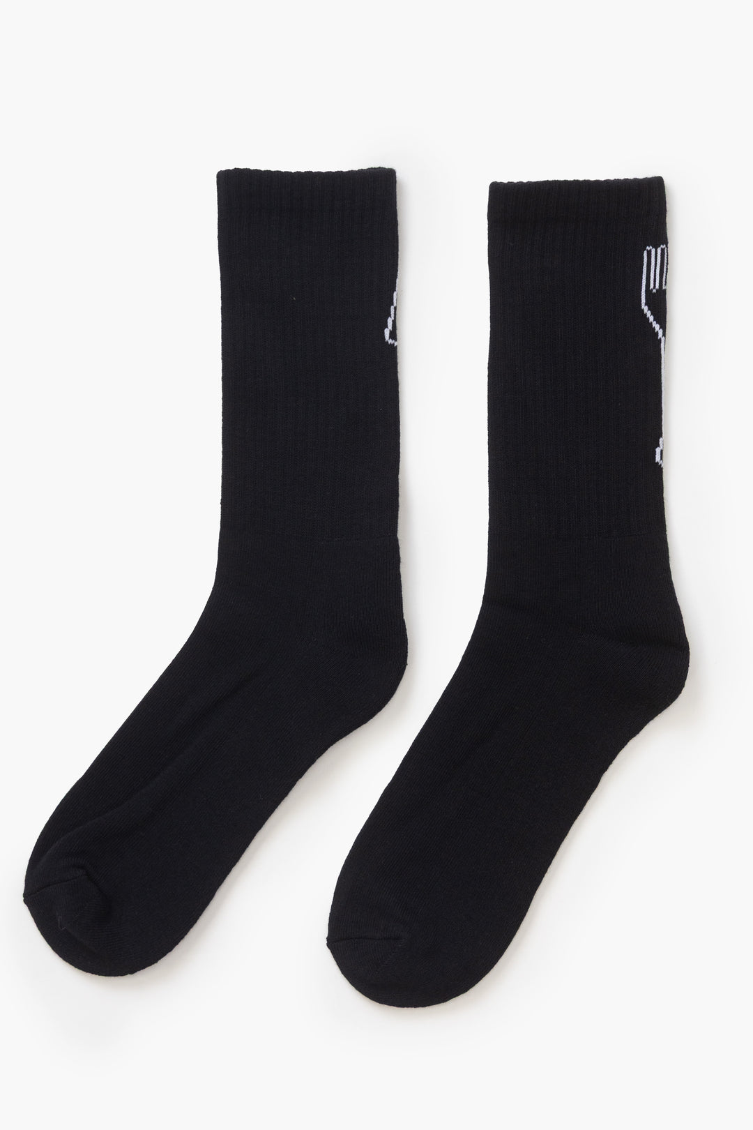 Knife & Fork Socks - Black