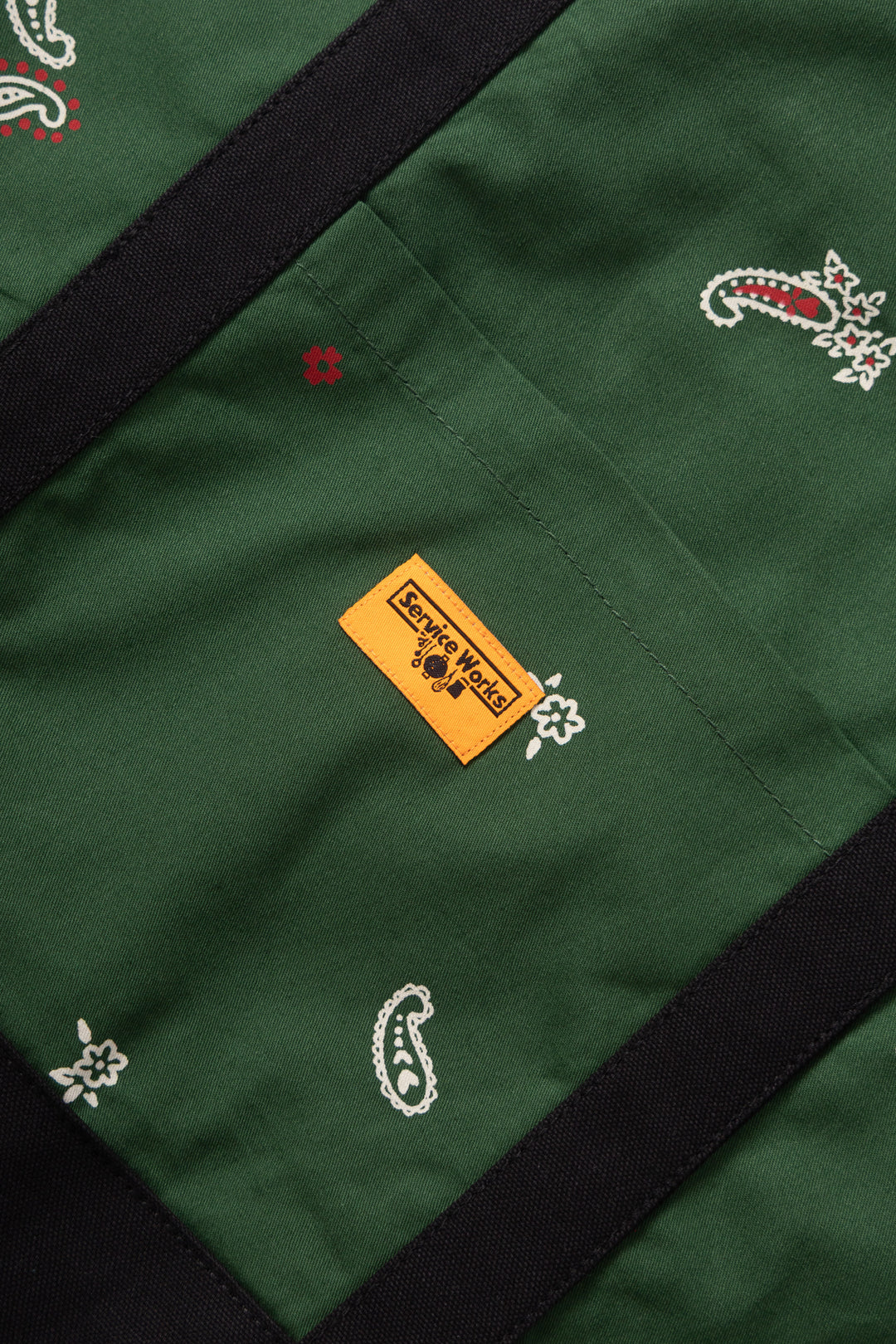 Paisley Tote - Forest