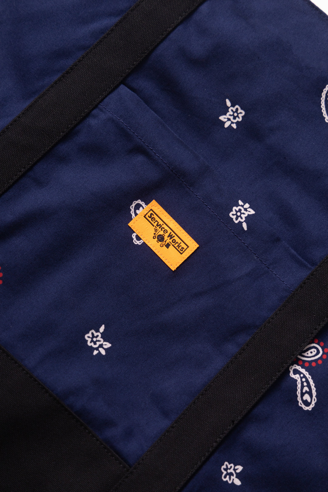 Paisley Tote - Royal