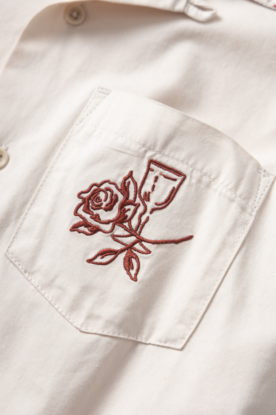 Border Shirt - Off-White
