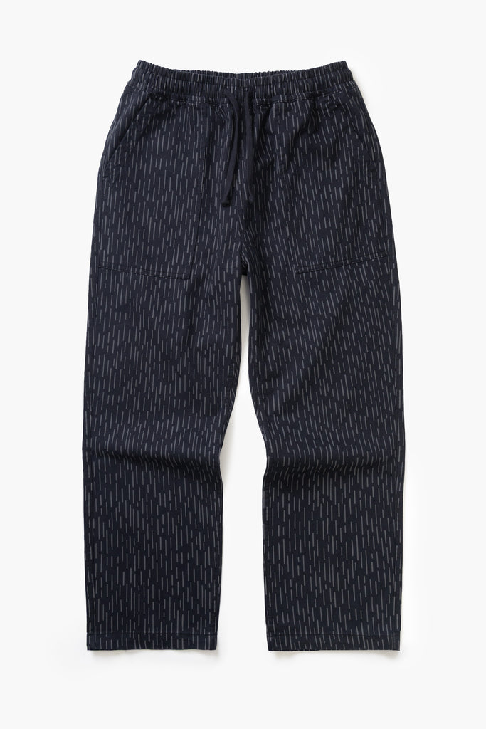 Service Works London Patterned Chef Pants - Raindrop Mono