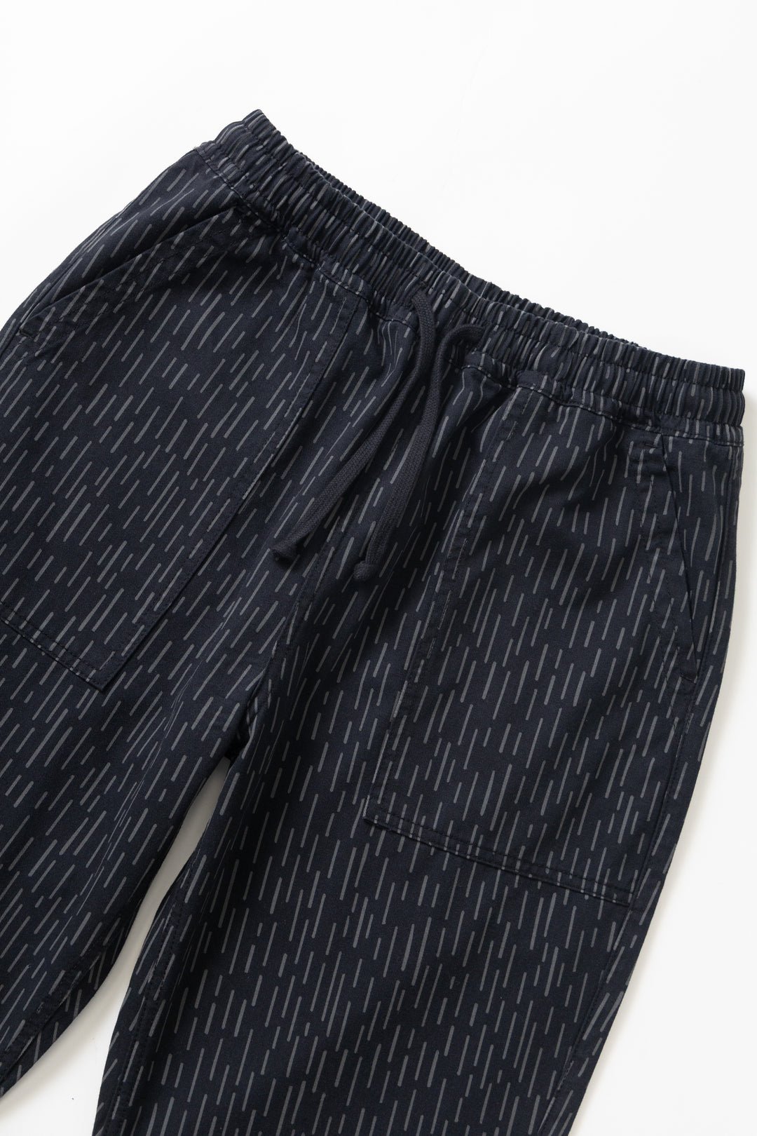 Patterned Chef Pants - Raindrop Mono
