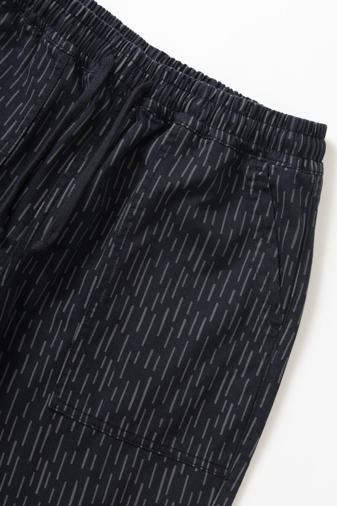 Patterned Chef Pants - Raindrop Mono
