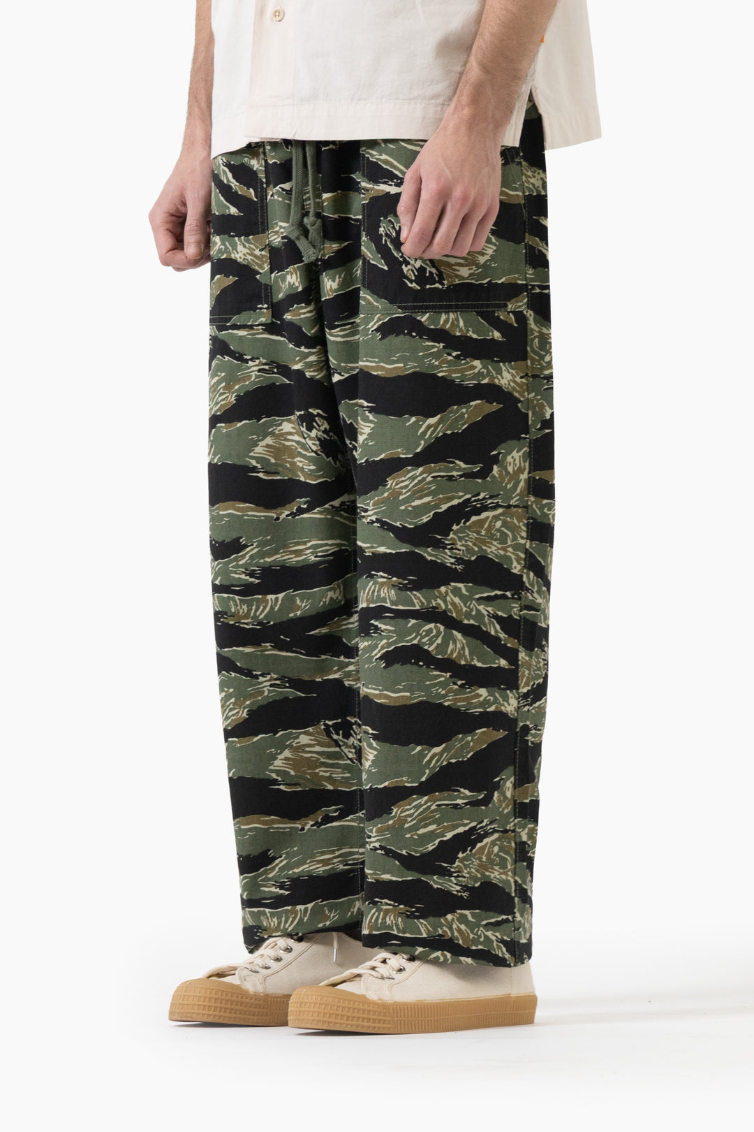Patterned Chef Pants - Tiger Stripe