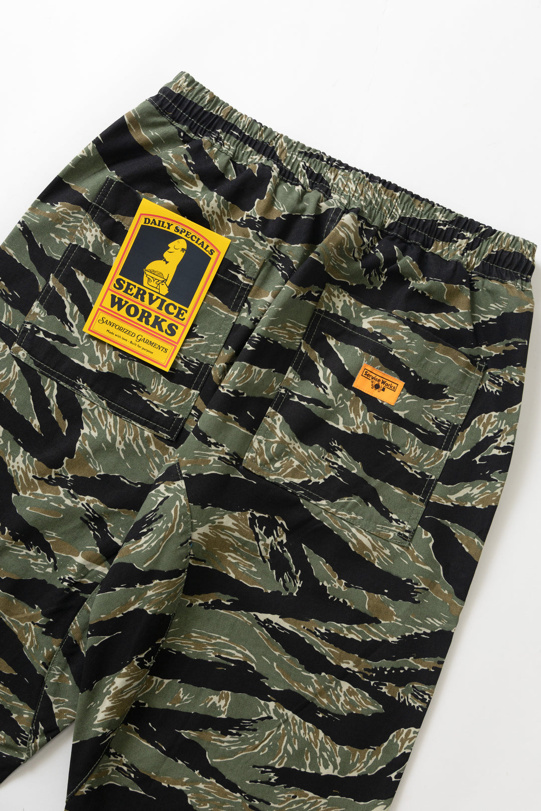 Patterned Chef Pants - Woodland