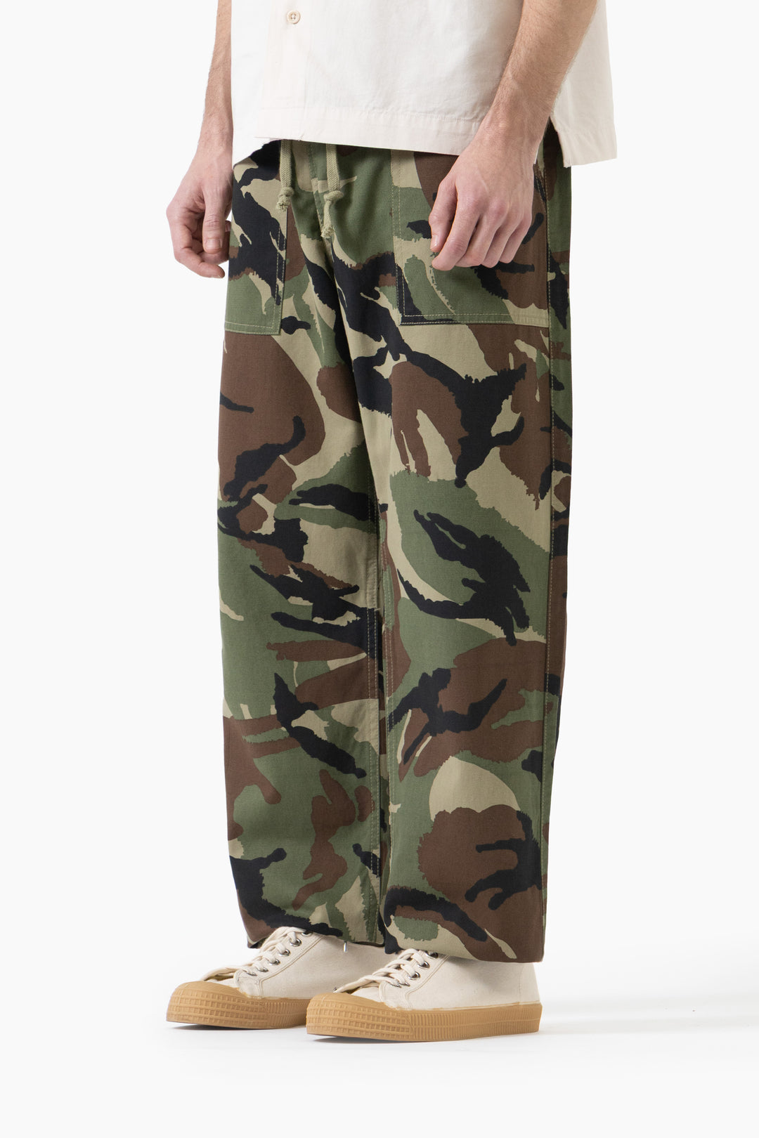 Patterned Chef Pants - Woodland
