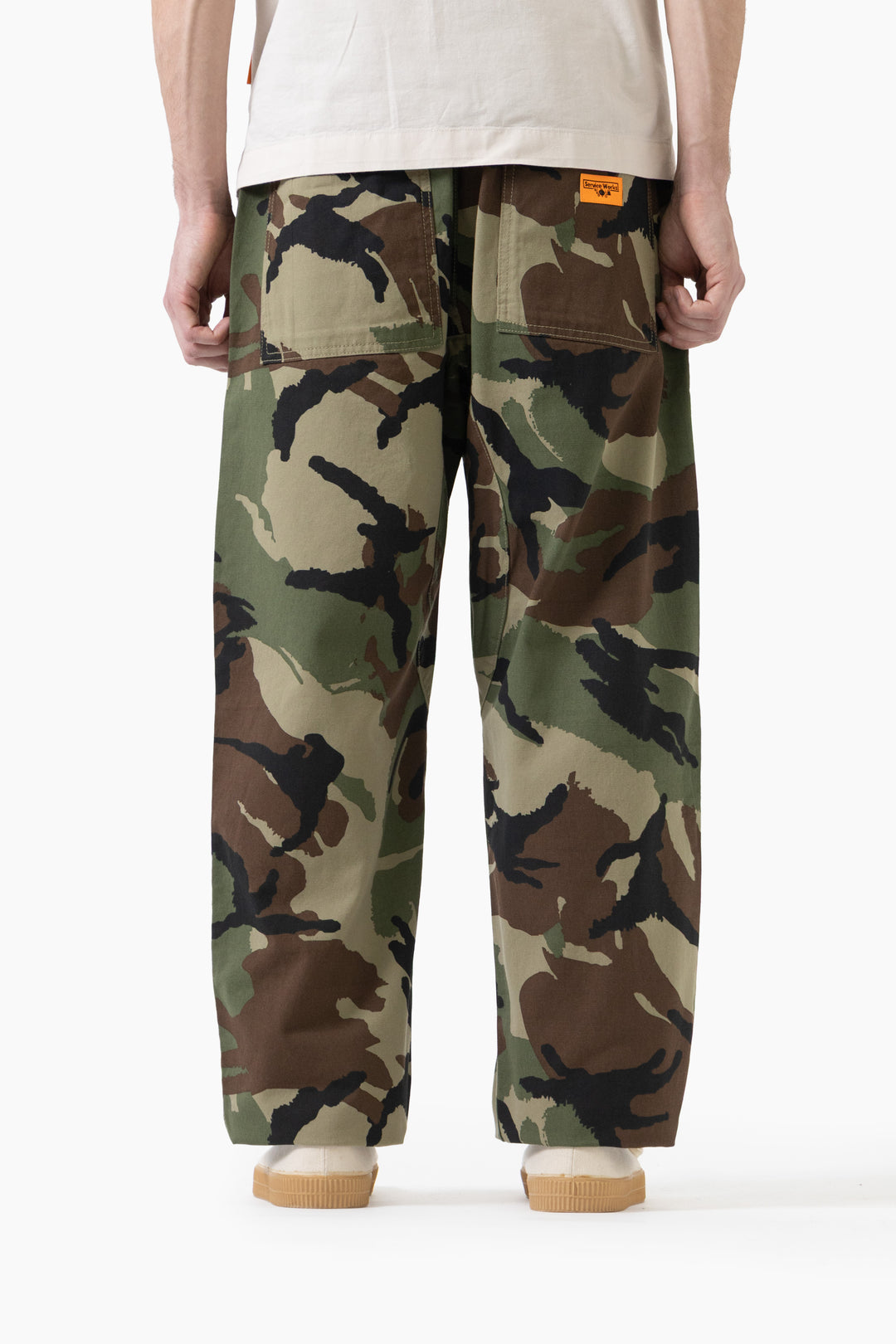 Patterned Chef Pants - Woodland