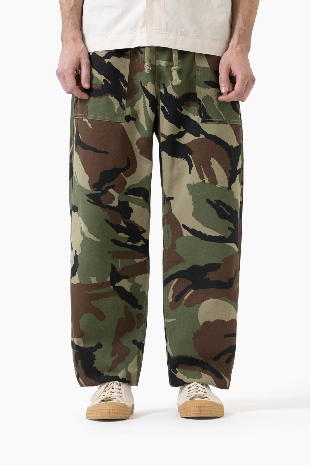Patterned Chef Pants - Woodland