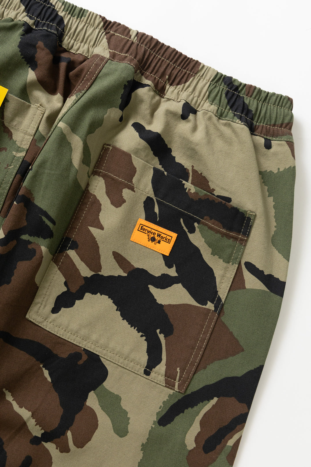 Patterned Chef Pants - Woodland