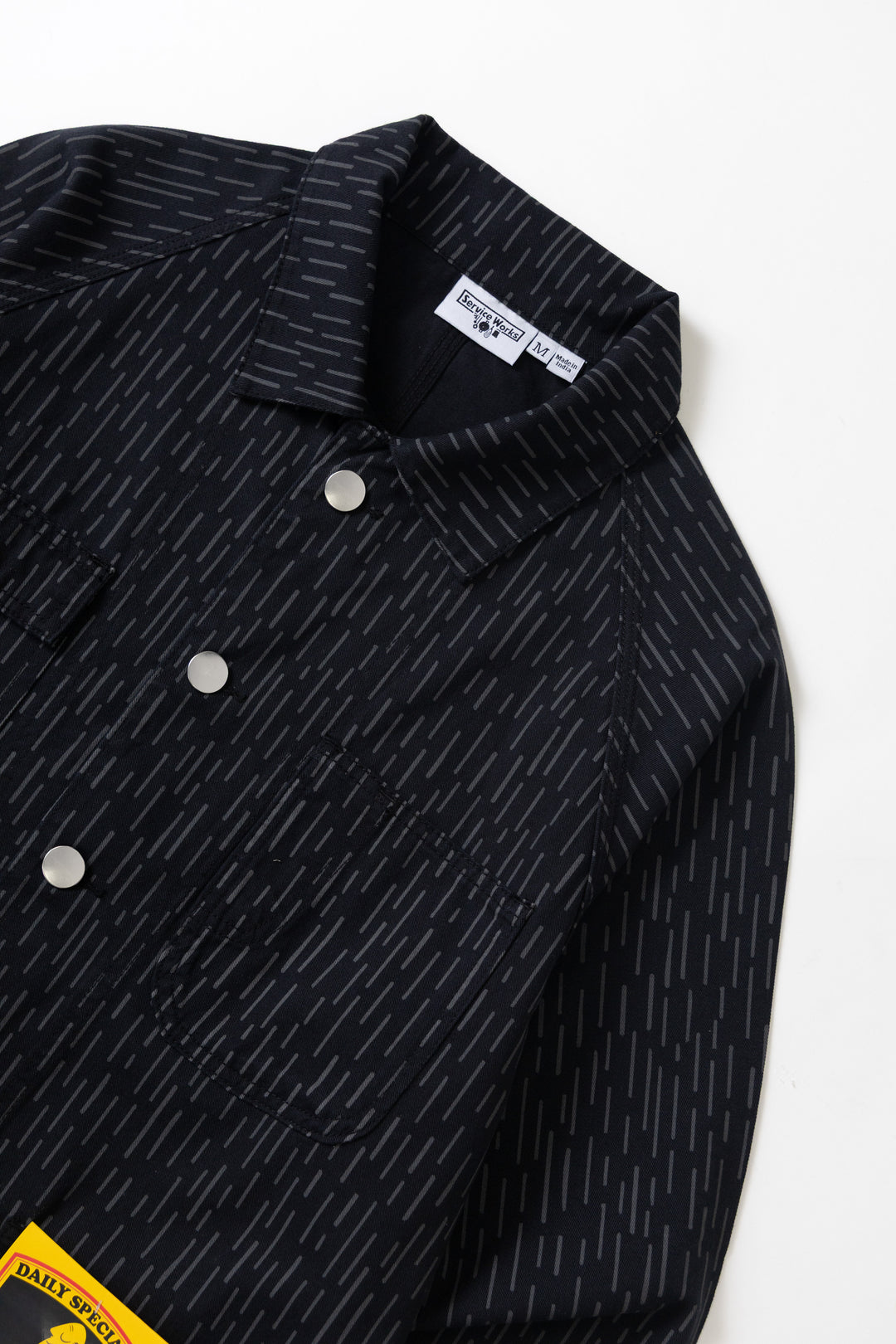 Patterned Coverall 2.0 - Raindrop Mono