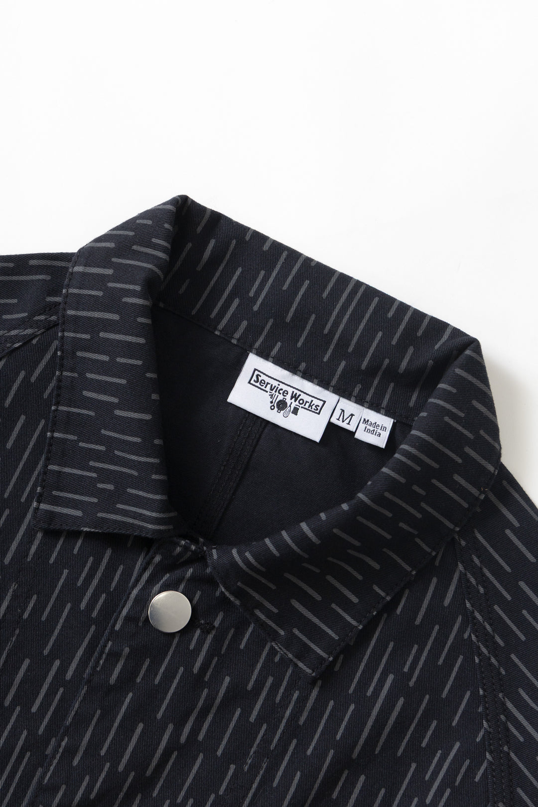 Patterned Coverall 2.0 - Raindrop Mono
