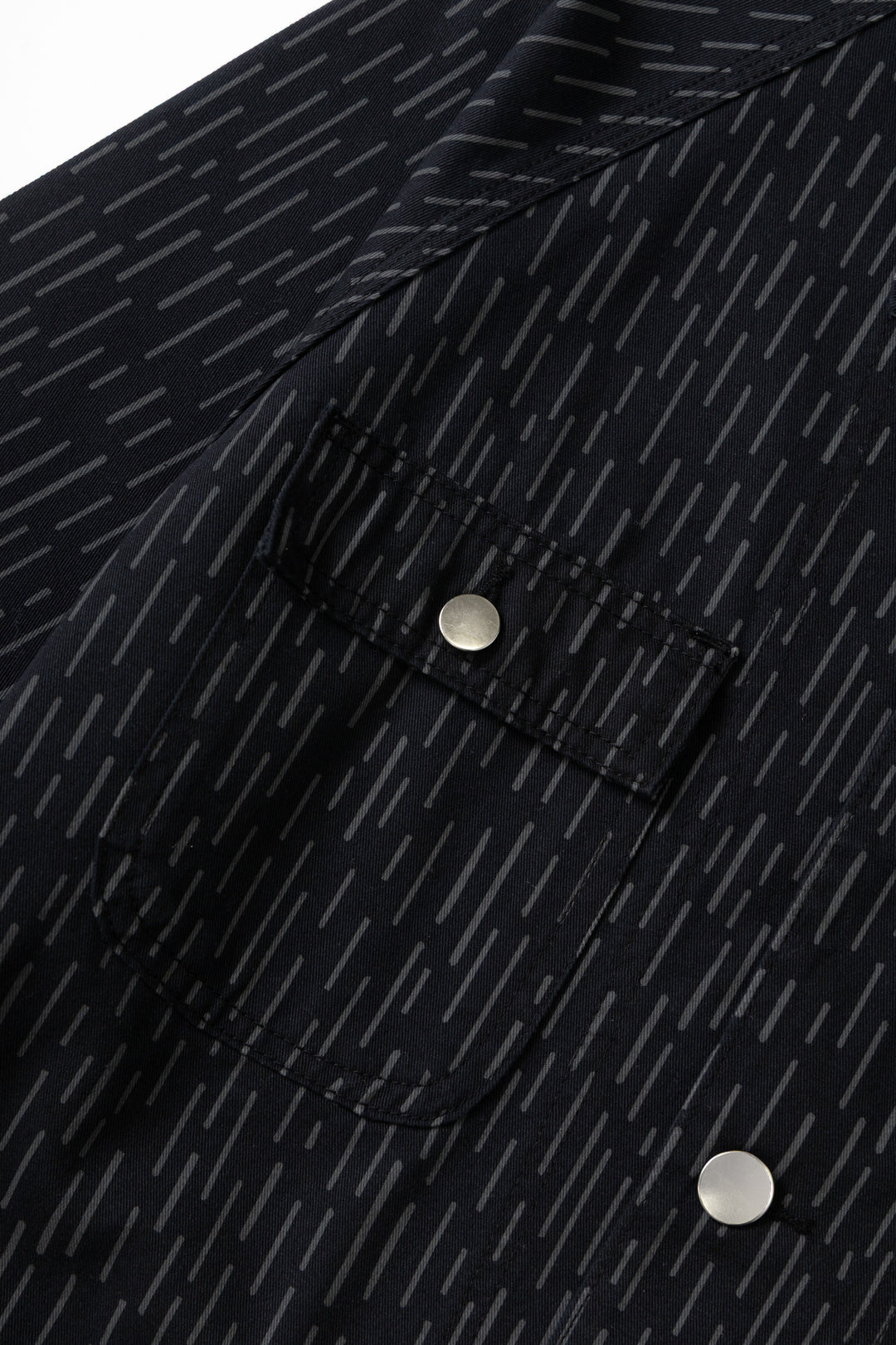 Patterned Coverall 2.0 - Raindrop Mono