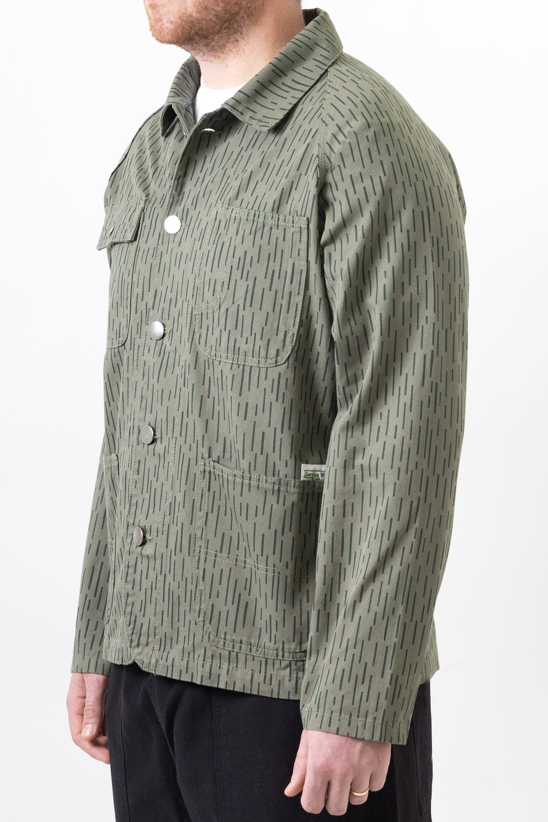 Patterned Coverall 2.0 - Raindrop Green