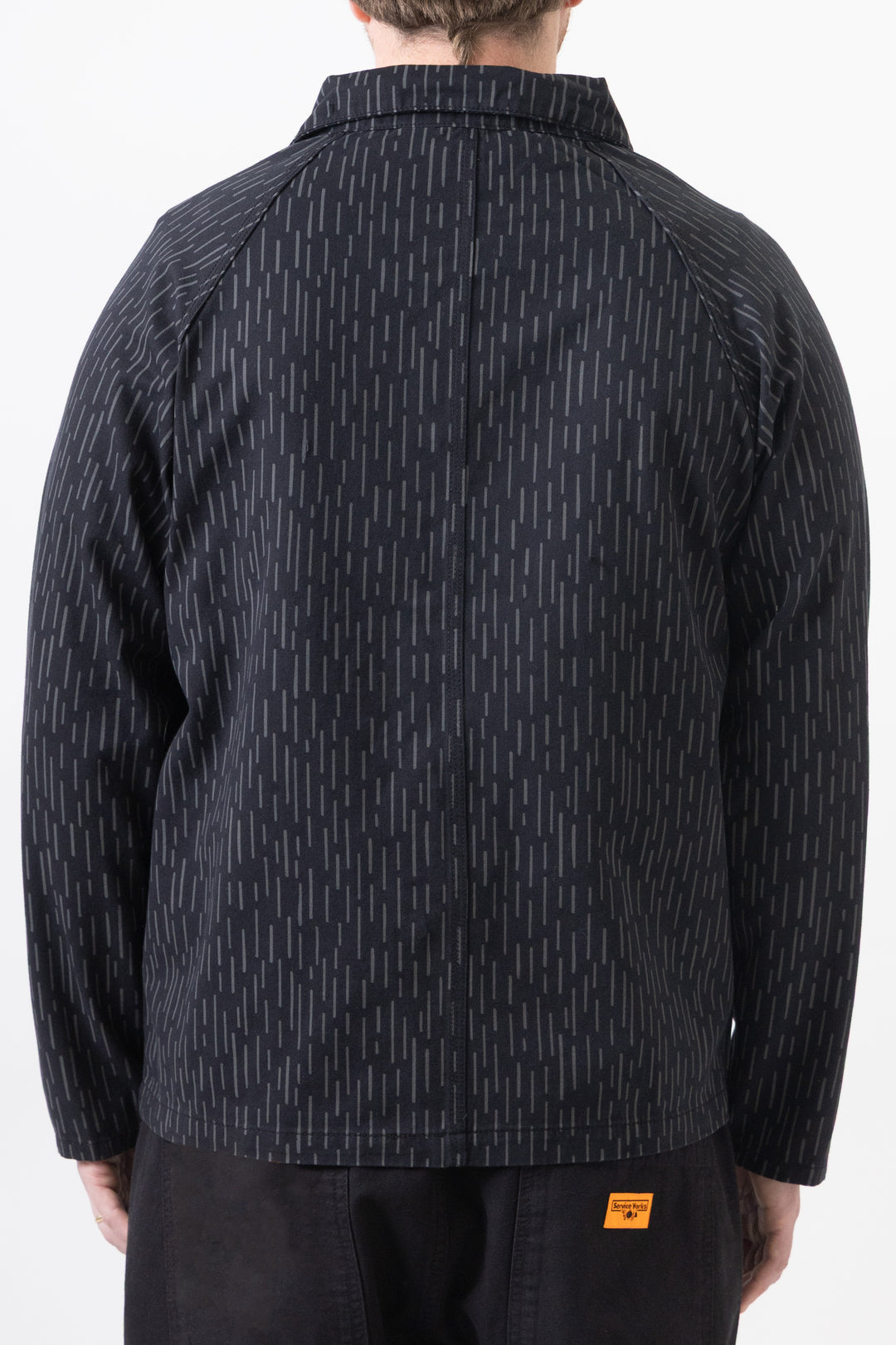 Patterned Coverall 2.0 - Raindrop Mono