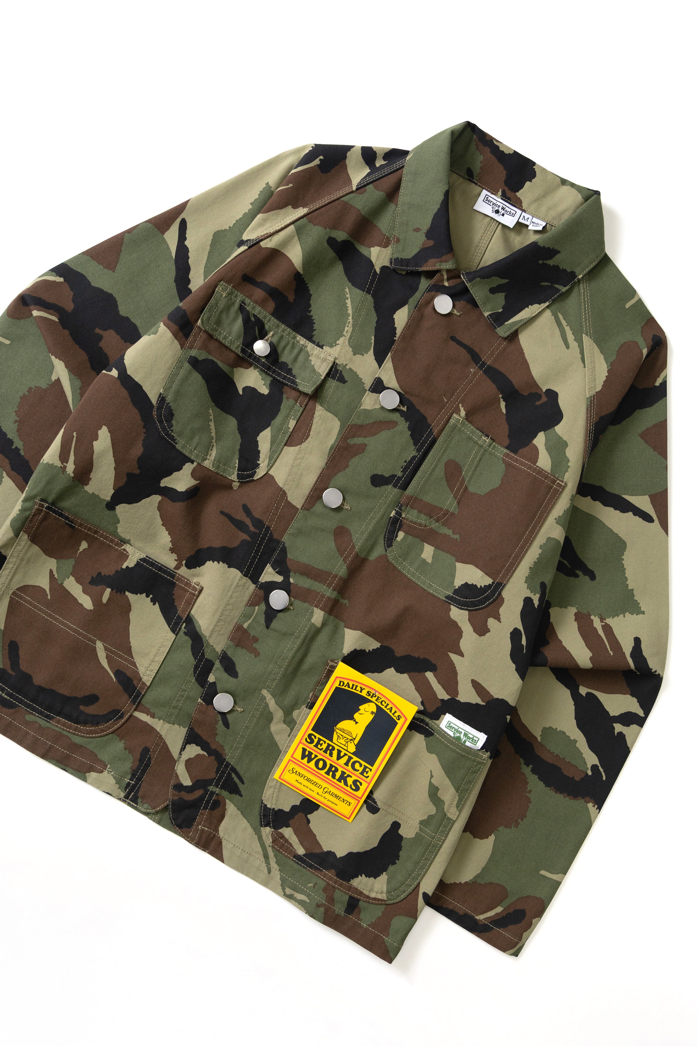 Service Works - Patterned Coverall 2.0 - Woodland – Service Works