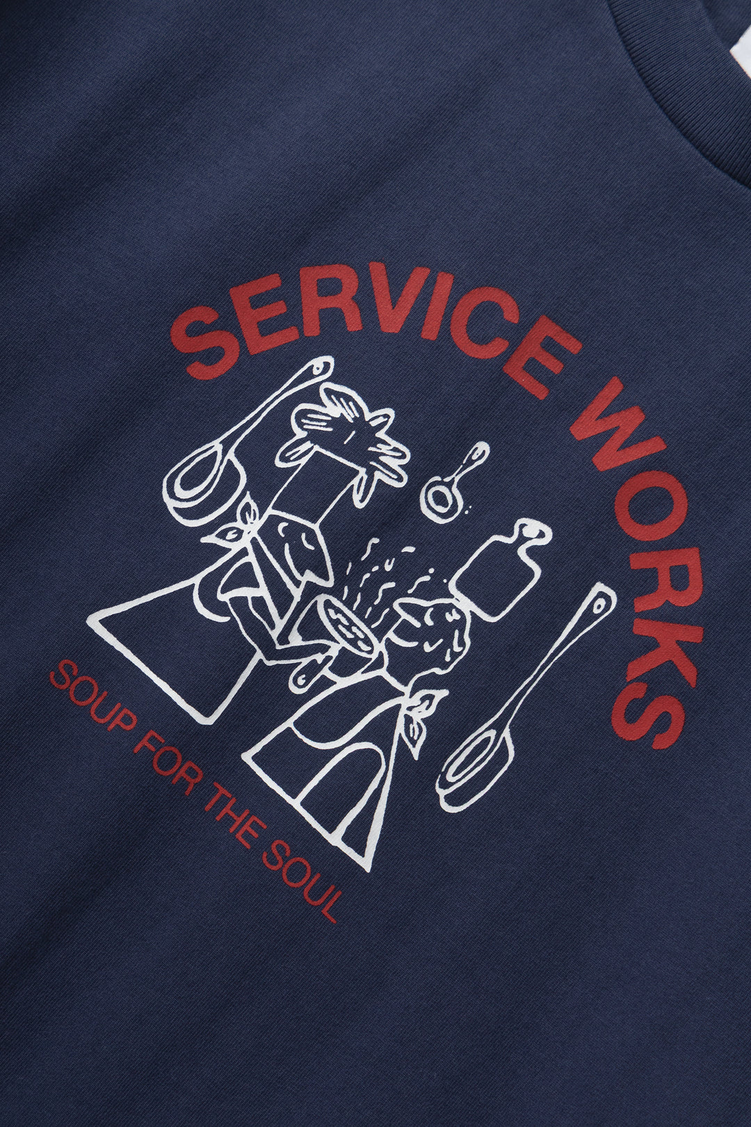 Soup For The Soul Tee - Navy