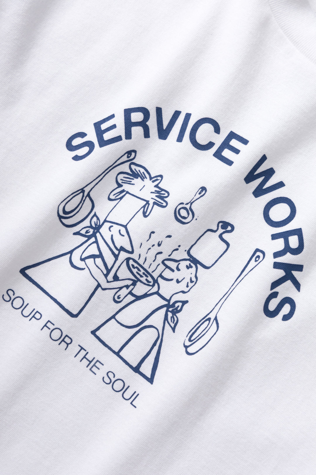 Soup For The Soul Tee - White