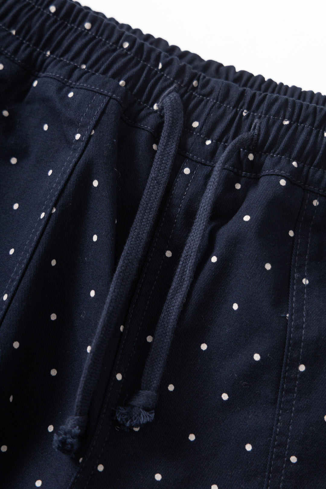 Polka Dot Chef Pants - Navy