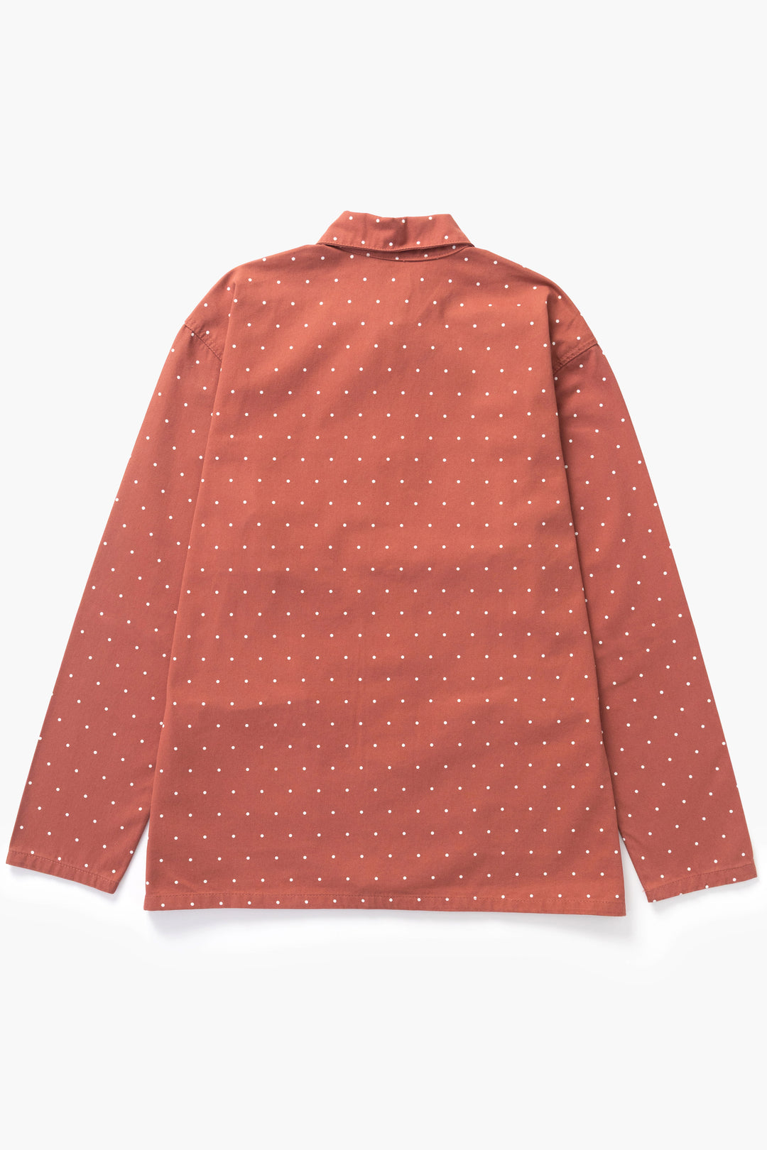 Polka Dot Chore Shirt - Clay