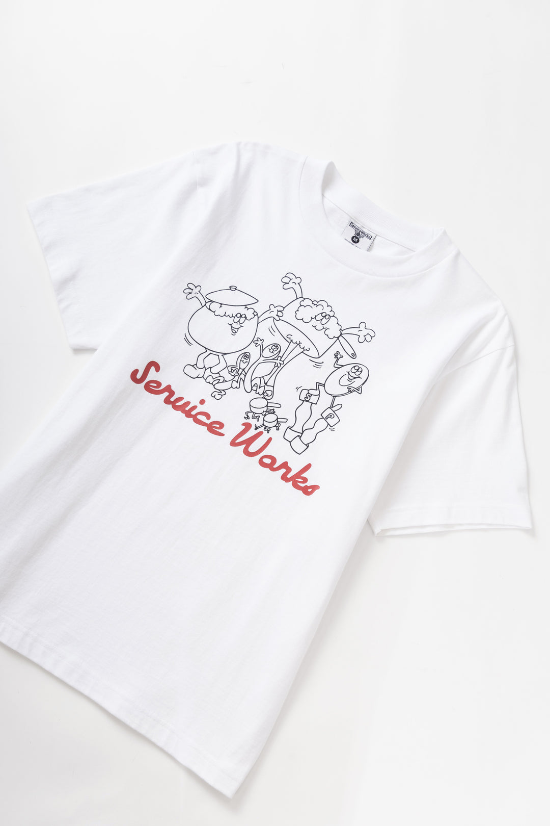 Pots & Pans Tee - White