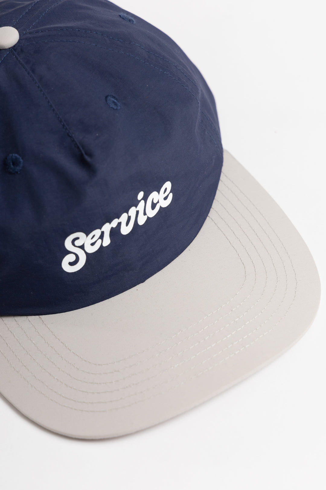 Script Surf Cap - Navy / Off-White