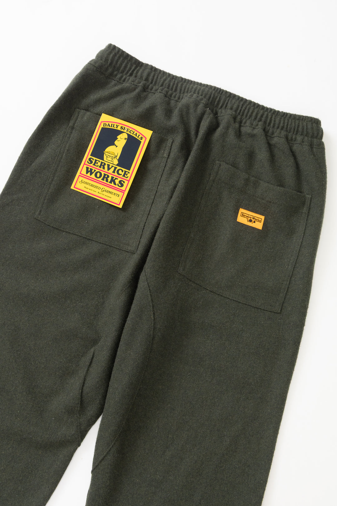 Flannel Chef Pants - Forest