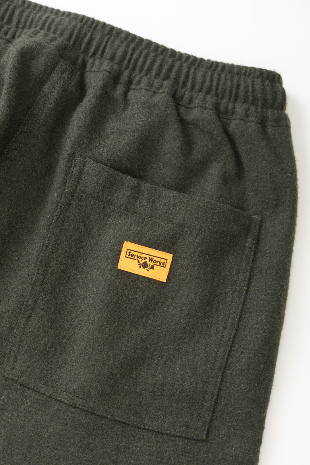 Flannel Chef Pants - Forest
