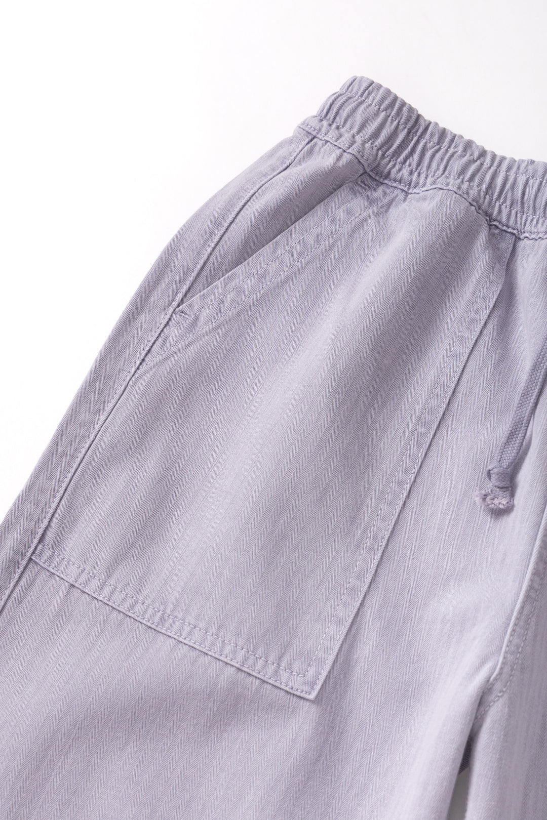 Pigment Herringbone Chef Pants - Lavender